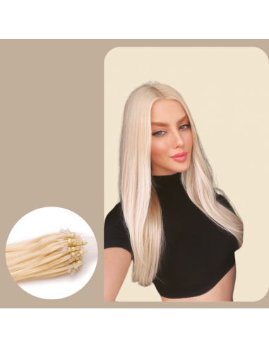 100 Extensions Steife Ringe Platinblond Toutes les collections ici